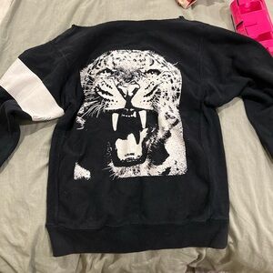 asap rocky x guess tiger hoodie